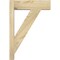 Ekena Millwork Traditional Block Rough Sawn Outlooker, Douglas Fir, 6"W x 18"D x 26"H OUT06X18X26TRA05RDF - alternate 3